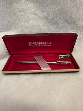 Vintage Sheaffer Grapes Vines 12K gold filled mechanical pencil- In gift box